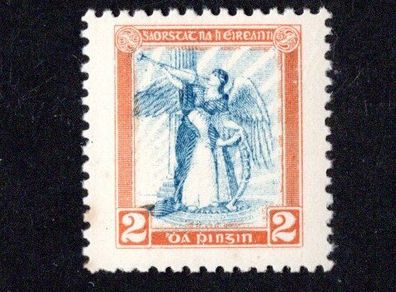 1922 Ireland Dollard 2d Blue & Orange Bicolourd Essay fine mint with light toning