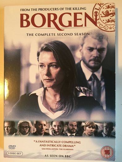 Borgen - Seasons 1-3 [DVD TV Boxset] Danish Language with English Subtitles.