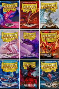 Multiple Colours Available - 1x Pack of 100 Matte Dragon Shield Card Sleeves Pokemon MTG Magic Lorcana