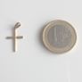 375 9ct yellow gold cross pendant Image 7