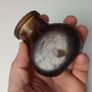 285 - Vintage 4oz Brown Amber Glass Bovril Decorative Collectible Display Bottle Image 5