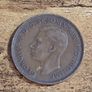 Great Britain UK 1937 One Penny Coin George VI - free standard postage Image 2