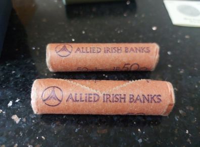 unc roll of penny's two rolls