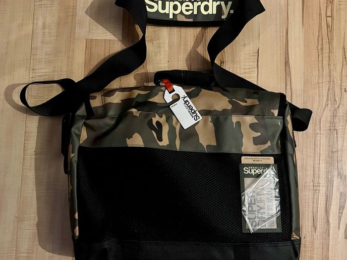 NEW Superdry Tarpaulin Laptop / Day Bag