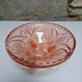 Vintage pink glass bowl Image 7