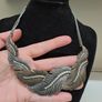 Statement Feather Necklace Image 3