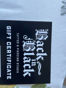 Tattoo voucher