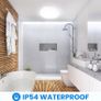 LED Ceiling Lights Bathroom, 24W 2200LM Ceiling Lights, 150W Equivalent, IP54 Waterproof, 5000K Daylight Modern Embedded, for Bathroom Bedroom Kitchen Living Room Hallway Balcony (FREE POSTAGE) Image 3