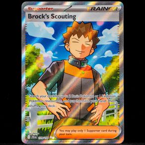 Brock's Scouting 179/159 Ultra Rare Journey Together Pokemon Card S&V Trainer