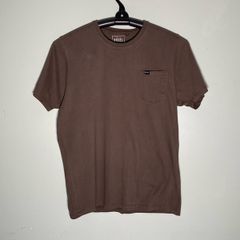 Diesel Mens Khaki Green Short Sleeve T-Shirt Size XL