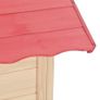 Kids Play House Fir Wood Red Image 8