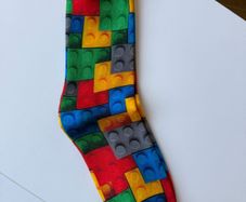Brand new unisex Lego brick socks