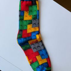 Brand new unisex Lego brick socks