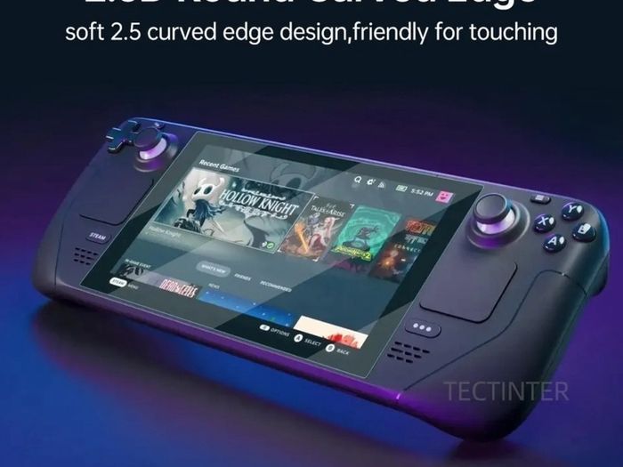 Steam Deck Tempered Glass Screen Protector