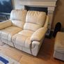 Two-Seater Cream Sofa Image 8