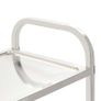 4-Tier Kitchen Trolley 107x55x125 cm Stainless Steel Image 4