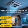 12V 24V Rooftop Parking Air Conditioner High Efficiency Low Noise Cooling AC System For Trucks Excavators Campervans Rvs Image 3