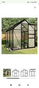 Aluminium greenhouse
