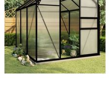 Aluminium greenhouse