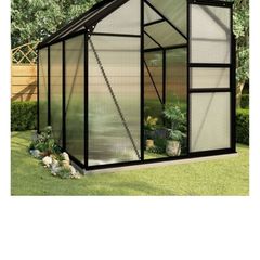 Aluminium greenhouse