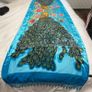 Stunning Silk Shawl Throw Image 2