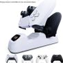 FREE EXPRESS SHIPPING PS5 Controller Charging Station made for PlayStation 5 Console DualSense PS5 Controllers - Twin Docking charging Station PS5 Accessories Solution - Pearl White Edition Image 2