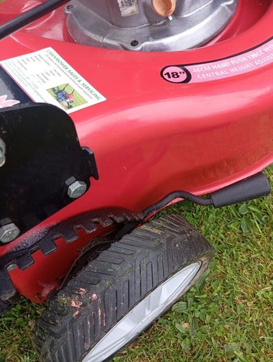warrior petrol lawnmower
