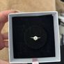 Pandora Gold Ring with Clear Stone comes w gift box Image 3