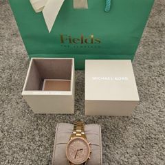 Michael Cors Rose gold watch