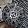WWE figures, cage, and belt Image 3