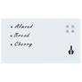 Wall Mounted Magnetic Board Glass 120x60 cm Image 2