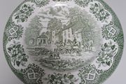 Vintage Staffordshire plate