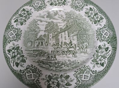 Vintage Staffordshire plate