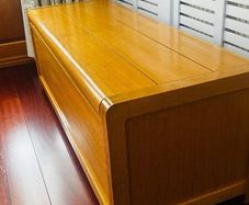 Habitat Rafius solid Oak blanket box/chest