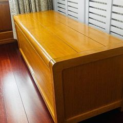 Habitat Rafius solid Oak blanket box/chest