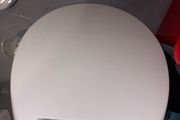 white toilet seat