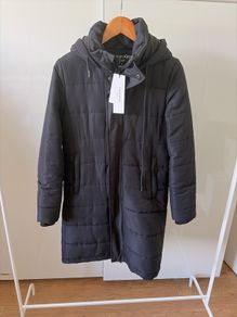 Calvin klein black 3/4 coat