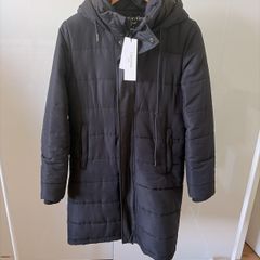 Calvin klein black 3/4 coat - with tags