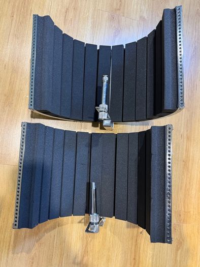 Two the t.bone Microphone Reflection Filters