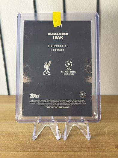 Topps inception Alexander Isak case hit 1/1