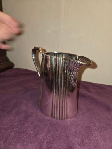 Mid Century Silver Plated Water Jug