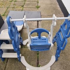 Toddler Playset - swing and slide