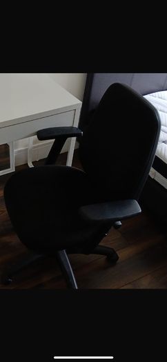 black office chair