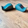 Primark Home Black Ceramic "Mustache" Salt & Pepper Shakers Image 4