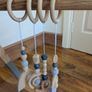 Twin wooden/grey baby gym Image 4