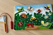 Melissa and Doug Magnetic Wooden Game Bug Catching