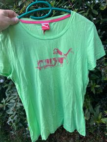 Puma - green T-Shirt, UK12/ EU38