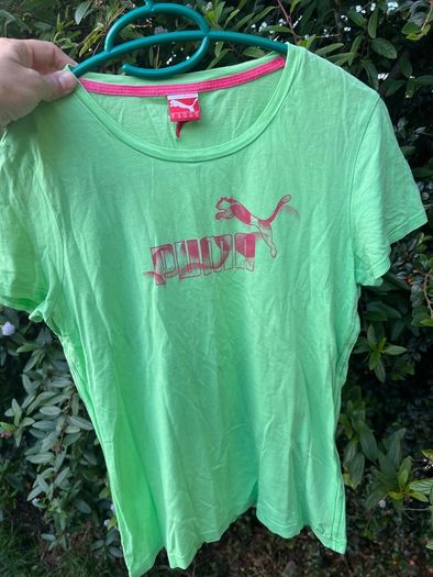 Puma - green T-Shirt, UK12/ EU38