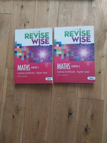 Revise Wise Leaving Cert Higher Level Maths Paper 1 and 2