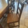 Rustic Farmhouse table and chairs Image 6